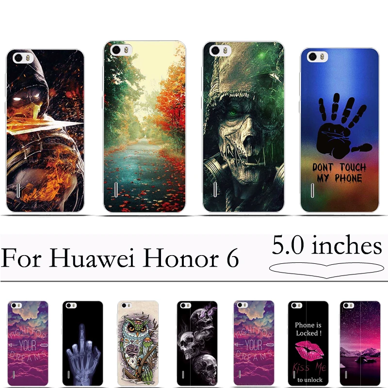 For Huawei Honor 6 Case Silicon Soft Back Cover Tpu Case For Huawei Honor 6 Phone Cover 3d Relief Print For Huawei Honor 6 Case Case Sample Case Cover For Samsung Galaxy S2cover Case