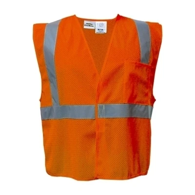 Utility Pro Wear UPA472X-4X-O High Visibility Mesh Vest in Hanger Bag Class 2 - 4X Orange