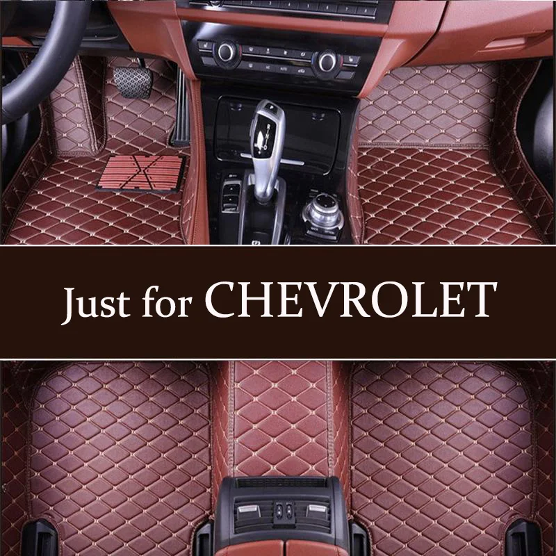 3D Автомобильные коврики из искусственной кожи для CHEVROLET Equinox Orlando silverado Suburban Sonic Sail