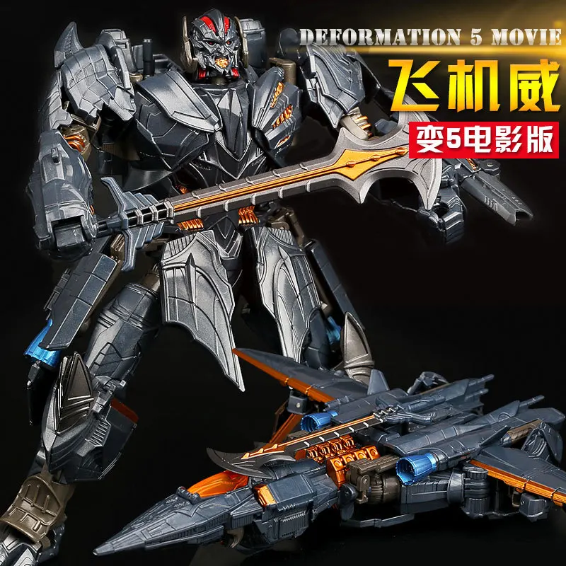 

Transformation TF 5 Movie The Last Knight Galvatron Voyager MP36 Plane Model Alloy Action Figure Robot Toys For Chlidren Gifts