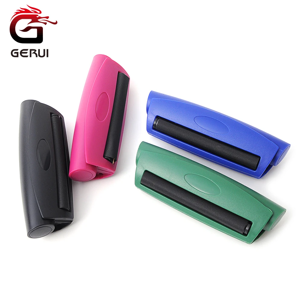 

GERUI 1PC Plastic Cigarette Rolling Machine Roller Rolling Paper Machine For 78mm Cigarette Paper Random Color Send