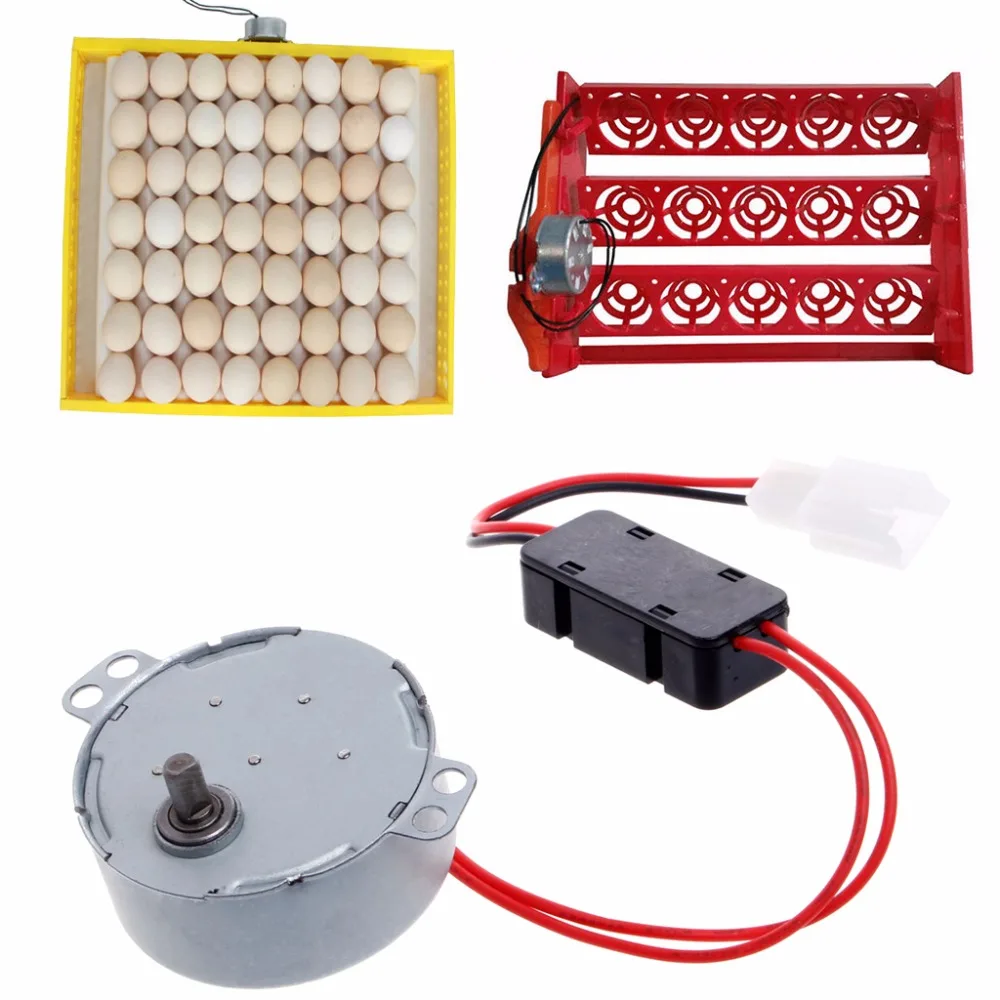 

220V/12V Chicken Egg Turner Motor Components For Farm Hatcher Incubator Brooder