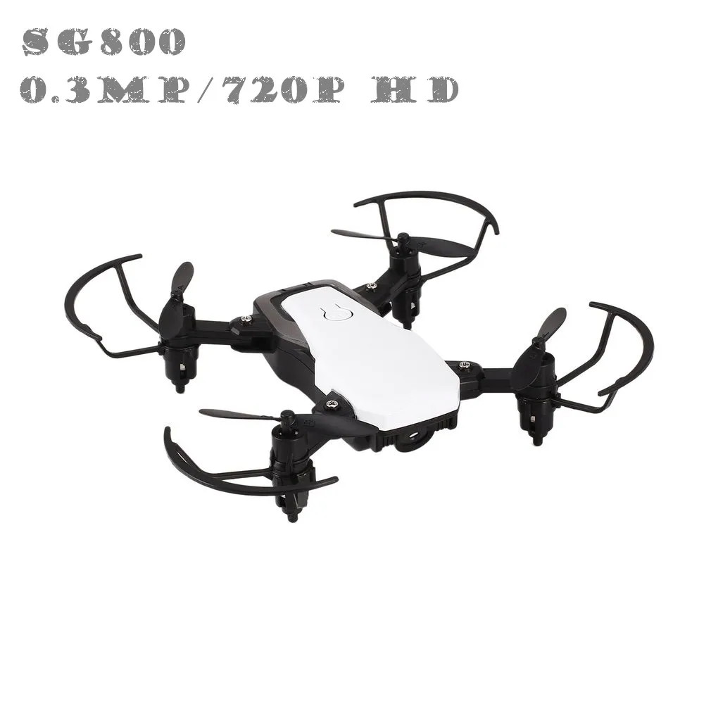 

SG800 RC Mini Drone FPV Selfie RC Quadcopter with 0.3MP/720P HD Camera Realtime Altitude Hold Headless Mode 3D Flip Foldable