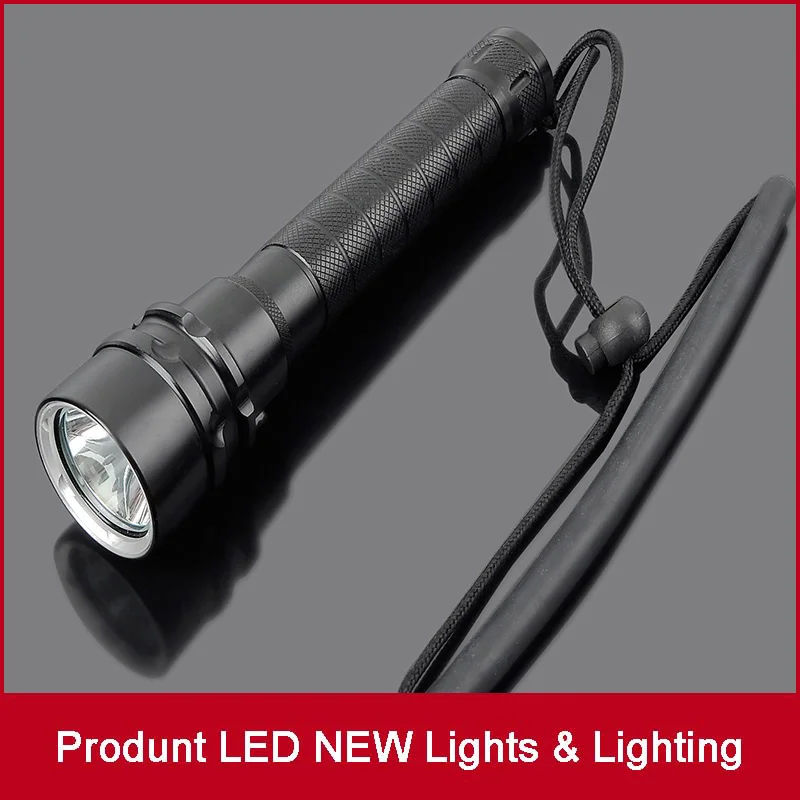 

2018 New Arrival High Quality 3x XM-L2 LED flashlight Waterproof Flashlight Torch Light For Night Diving Camping Hunting