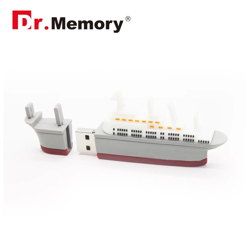 Модный крутой корабль лодка мультфильм USB флэш накопитель 128 Мб 16 ГБ 32 64 Гб карта