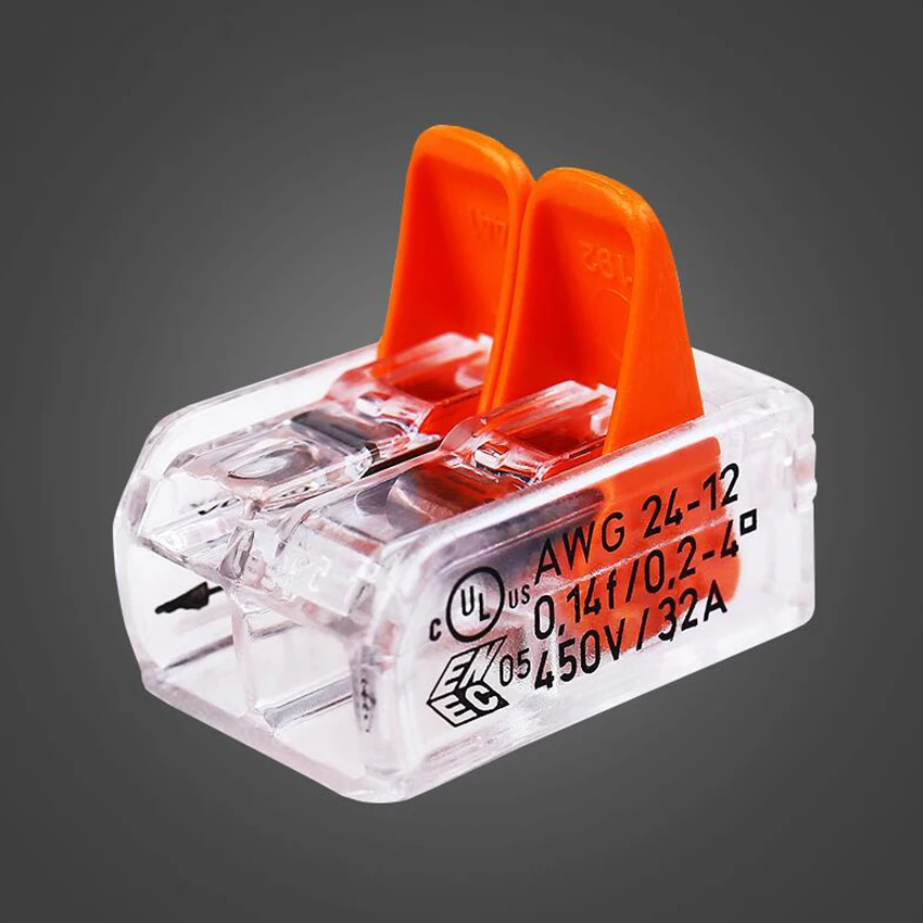 5pcs 221 412Original WAGO Wiring Connector Splice Connector