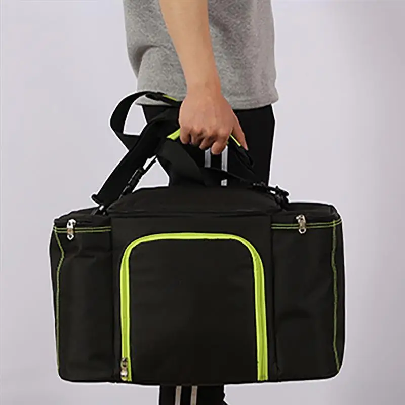 Thermal Aluminum Foil Large Ice Pack Box Bag Large Capacity Portable Lunch Bags Insulated Car Beach Barbecues Camping Lunch Bags