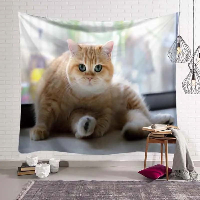GT8079-12 Cat Tapestry