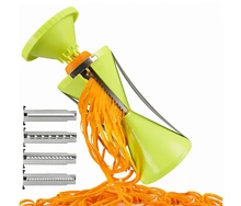 Vegetable Fruit Spiral Shred Process Device Cutter Slicer Peeler Kitchen Tool Slicer spirelli spiralizer julienne cutter