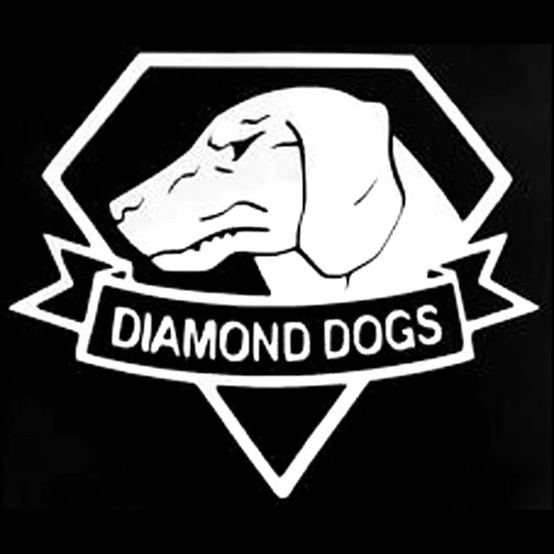 15 5cm 13cm Metal Gear Diamond Dogs Log Vinyl Sticker Decal Car Sticker C8 0052 Stickers Channel Stickers Colorsstickers Big Aliexpress