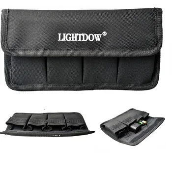 

Lightdow DSLR Battery Bag Holder Case for AA Battery Li-ion Battery LP-E6/E8/E10/E12/EN-EL14/15/FW50/NP-F550