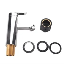 Матовый хромированный Водопад, смеситель для ванной комнаты с одной ручкой, смеситель для раковины, полированный кран для ванной, дизайнерский кран для ванной