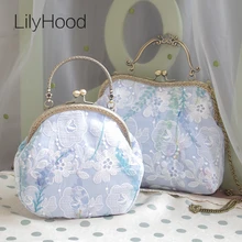 LilyHood, Женская Кружевная летняя сумка на плечо, ручная работа, деревенский потертый шик, Женская викторианская сумка на цепочке через плечо