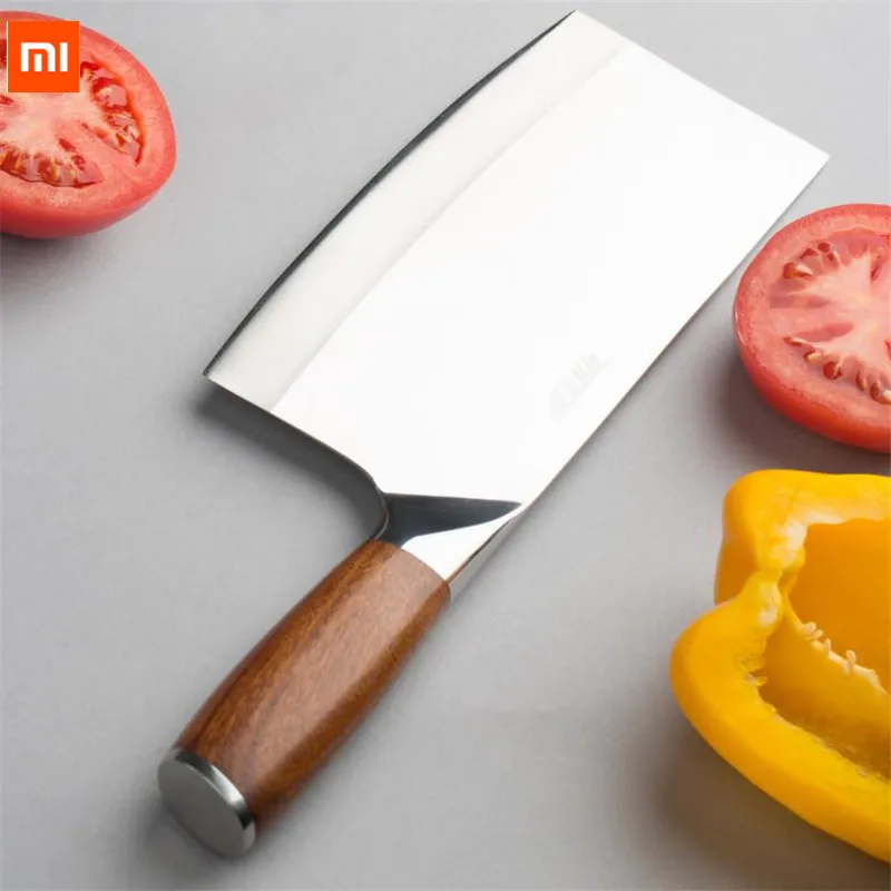 Xiaomi Mijia нож для мясника из нержавеющей стали, кухонный нож-измельчитель, Многофункциональное использование для дома, кухни или ресторана, умный дом D5