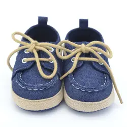2018 Новый Демисезонный детская обувь повседневная малышей Первый Уокер детская обувь для мальчиков и девочек мягкая подошва кроватки