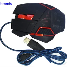 2000 точек/дюйм мышки 6D USB игры оптико-электронный мышь проводная мышь для игры подарок личности для ноутбук