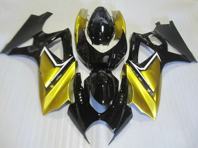 Новый комплект обтекателей для мотоцикла GSXR1000 K7 07 08 GSXR 1000 2007 2008 ABS золотистый