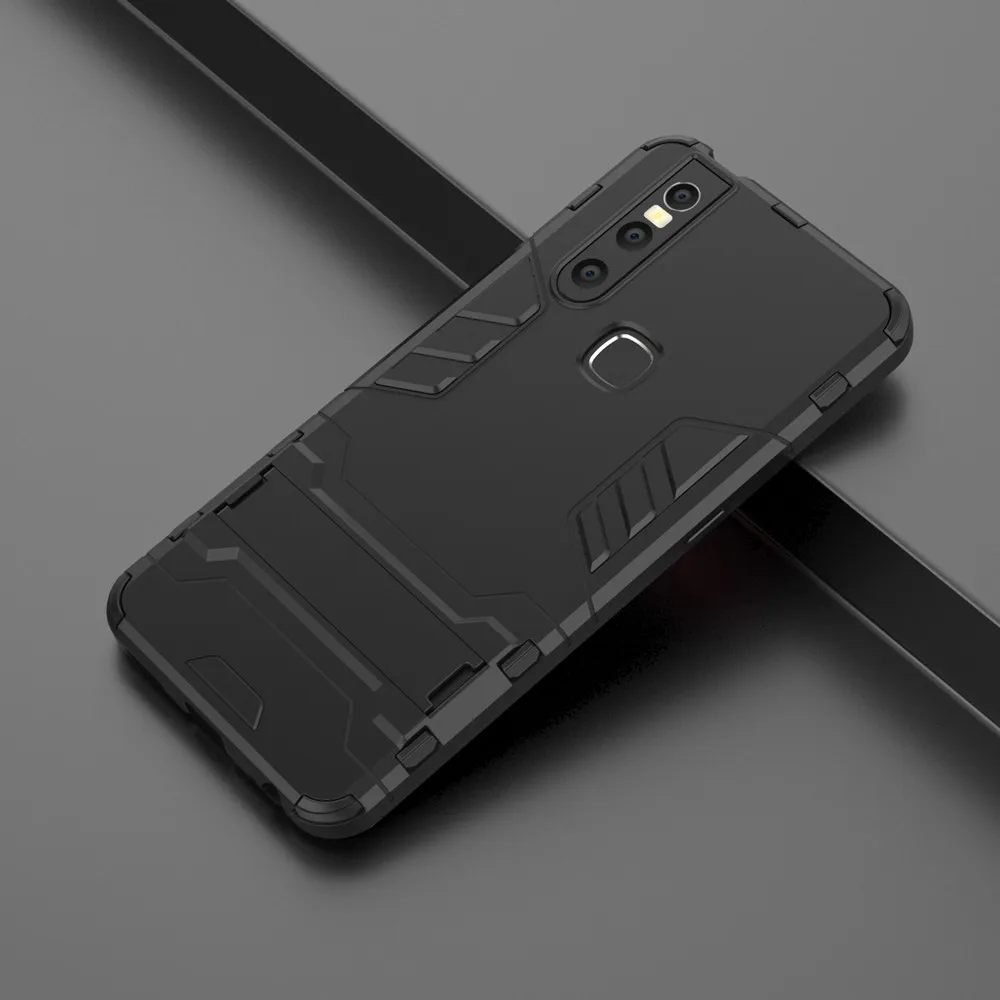 For Vivo V15 Pro V15 Case For Vivo V15pro Case 3D Combo Armor Shockproof Phone Back Cover Silicone Case For Vivo V15 Pro Konsmrt