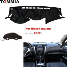 TOMMIA приборной панели крышки тире коврик для автомобиля от Солнца Анти-УФ покрытие для приборной панели коврик для приборной панели автомобиля для Nissan Navarra