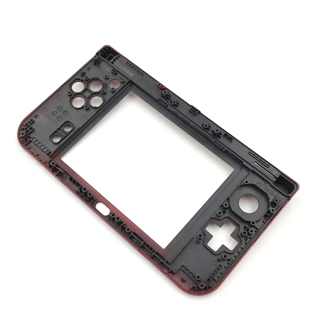 5 шт. для новых 3DS LL чехол для корпуса Новинка Verison для nintendo new 3dsll XL запасная петля часть черная Нижняя средняя оболочка