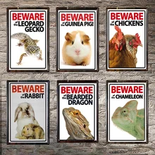 Морская свинка винтажная металлическая жестяная вывеска домашний бар клуб паб металлический дом декоративные металлические тарелки настенные наклейки плакат 1001(690