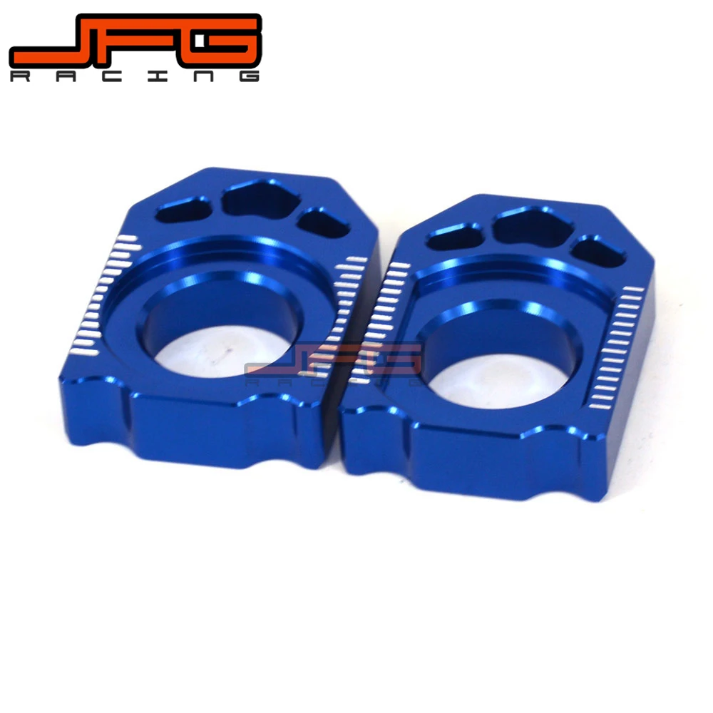 Блок регулировки оси задней цепи CNC для YAMAHA YZ125 YZ250 02 16 YZ250F YZ450F YZ250X YZ250FX WR250F WR450F WR250R
