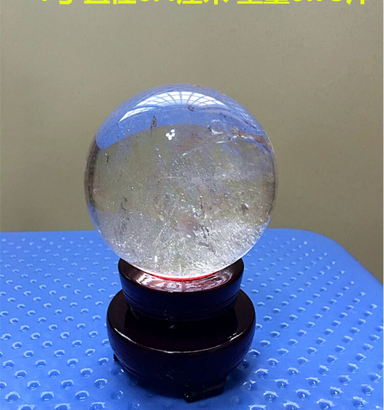 WBY 2017 621+++++Pure natural white crystal ball ornaments to dribble