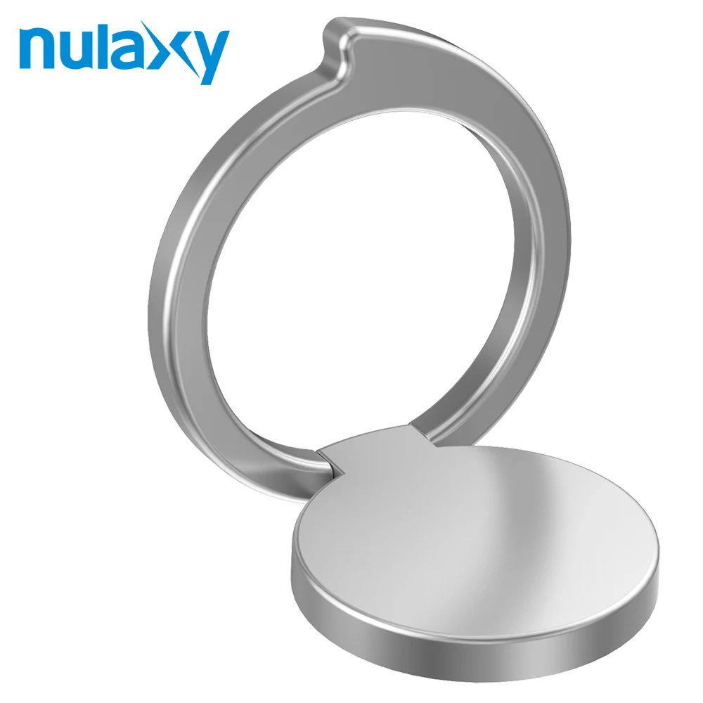 Nulaxy Comma Shaped Design 360 Degree Rotating Zinc Alloy Finger Ring Holder Stand For iPhone X 8 Samsung Metal Cellphone Tablet | Мобильные
