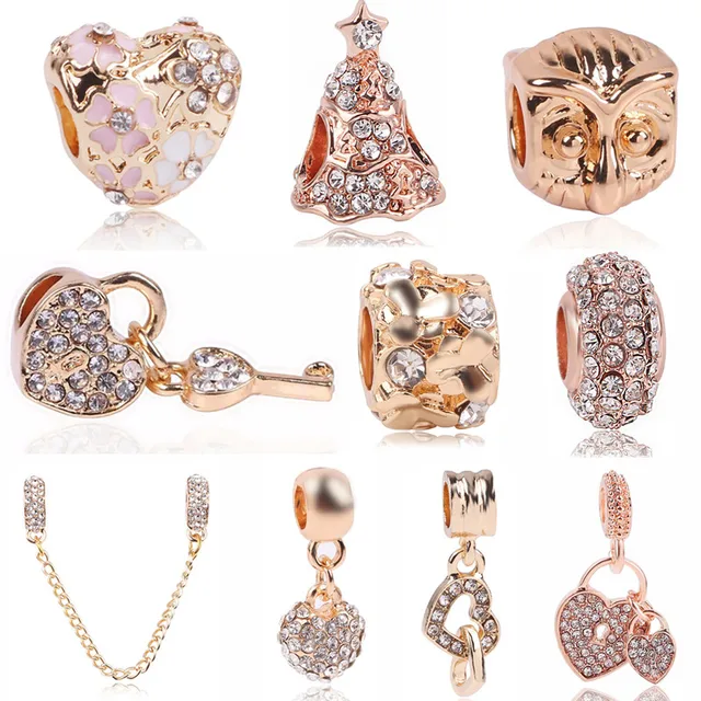 charm pandora oro rosa charm pandora oro rosa