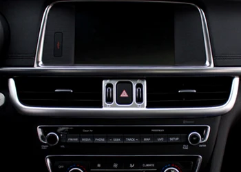 

For Kia K5 Optima 4th Gen 2016-2019 Matt Middle Console A/C Air Outlet Vent Frame Decoration Cover Trim Car Styling