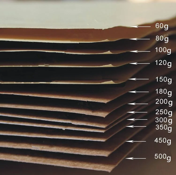300gsm a4 brown kraft paper cardboard wood pulp thick paper 50 cardboard sheets wholesale