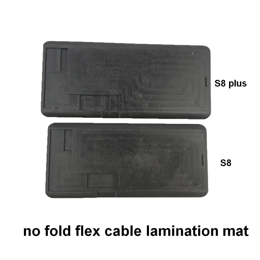 

YMJ Laminating Mold Unbent Flex black rubber for S8 G950 Unfold flex Cable LCD Screen Safety laminating Cleaning Pad