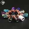 Color E-cigarette 510 Epoxy Resin Long Drip Tip For 510 Atomizer Elektronik Sigara RDA RTA 10 Colors 2.1*1.1cm ► Photo 1/6