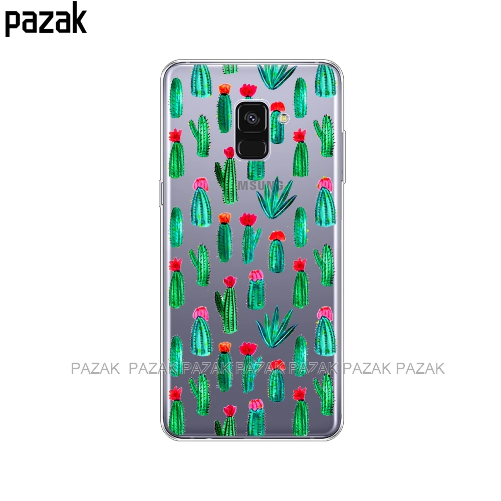 34266 Силиконовый чехол для телефона samsung Galaxy A8 A530 A530F, силиконовый чехол для samsung A8 Plus A730 A730F, прозрачный чехол s - Цвет: 34266