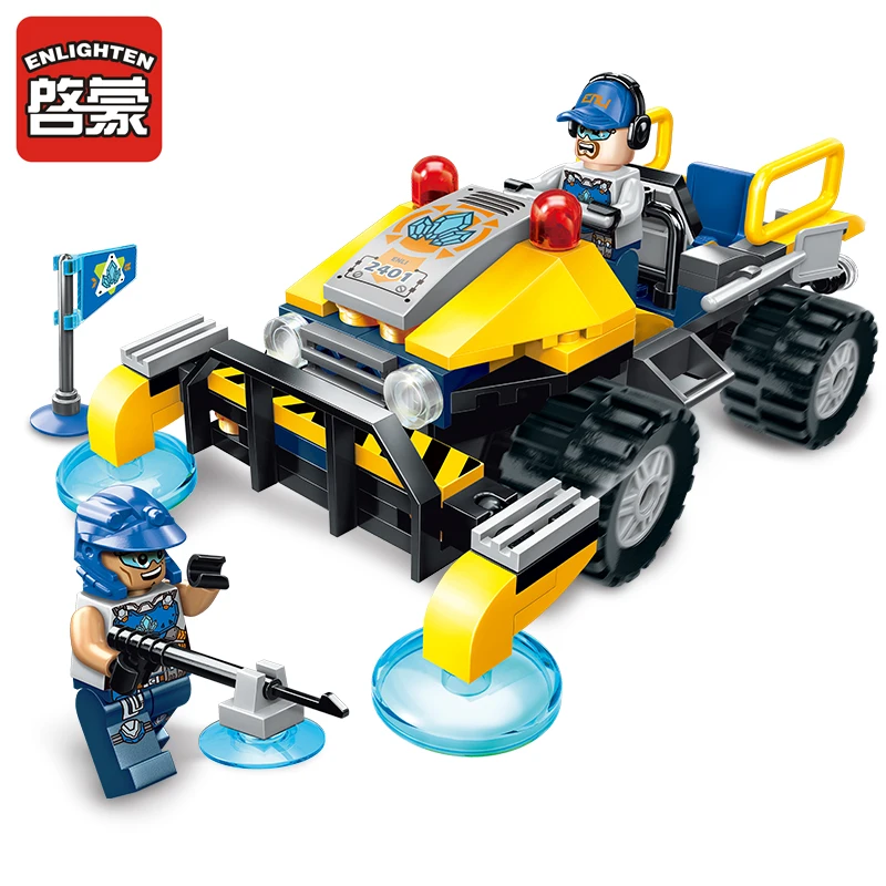 

ENLIGHTEN New Geological Exploration Vehicle Toy Model Building Blocks Bricks Kids Educational Toy Gift Compatible Blocks Toy