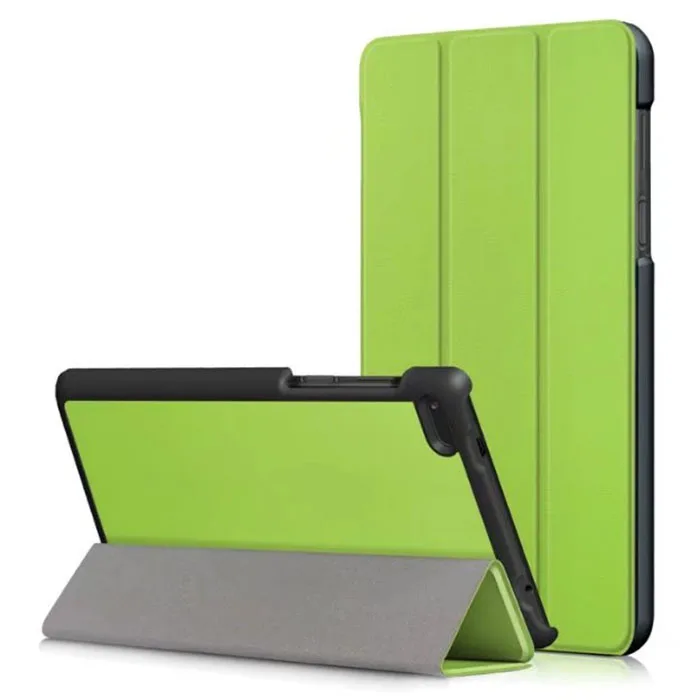 Чехол из искусственной кожи для lenovo Tab3 TB-7304F 7304X 7304I эфирные планшеты Магнит Стенд чехол для funda lenovo эфирные " Капа - Цвет: green