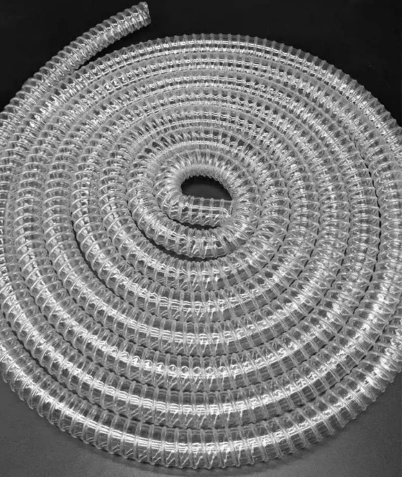 

Oil Pump PVC Transparent Threaded Hose Oil Pipe Cold Resistant Plastic Tap Pipe High Pressure Pipe Diameter 19 mm