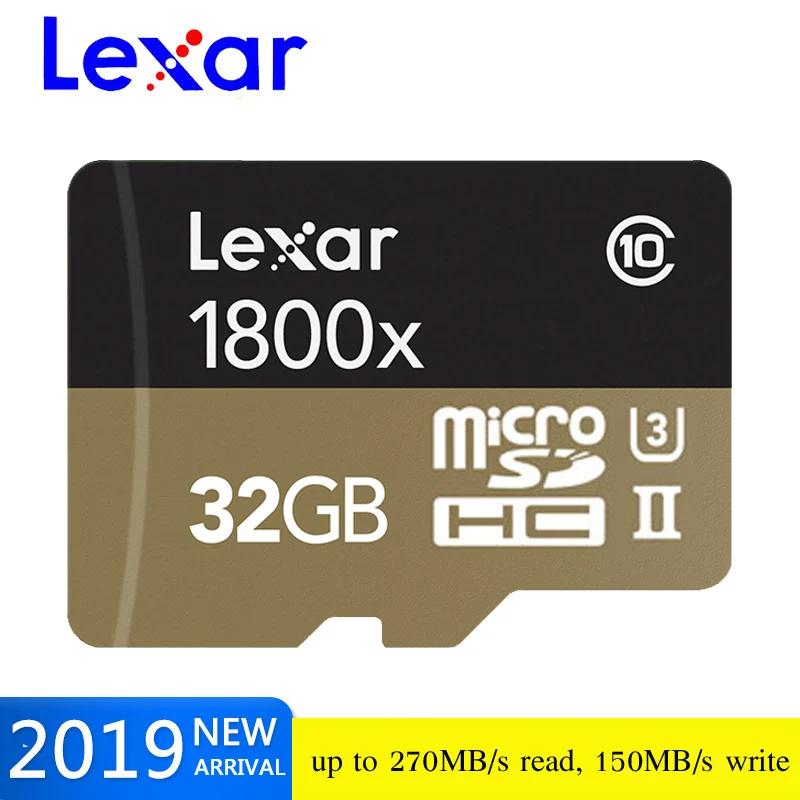 Lexar 1800x micro sd 32 Гб 64 SDXC высокоскоростные UHS II карты памяти microsd до 270 МБ/с./с cartao de memoria