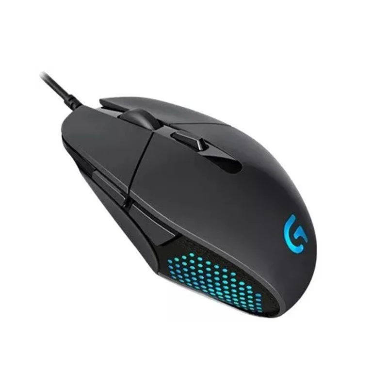 Проводная игровая мышь logitech G302 с дышащим светом 4000 точек/дюйм USB поддержка офисного теста для ПК игры Windows10/8/7