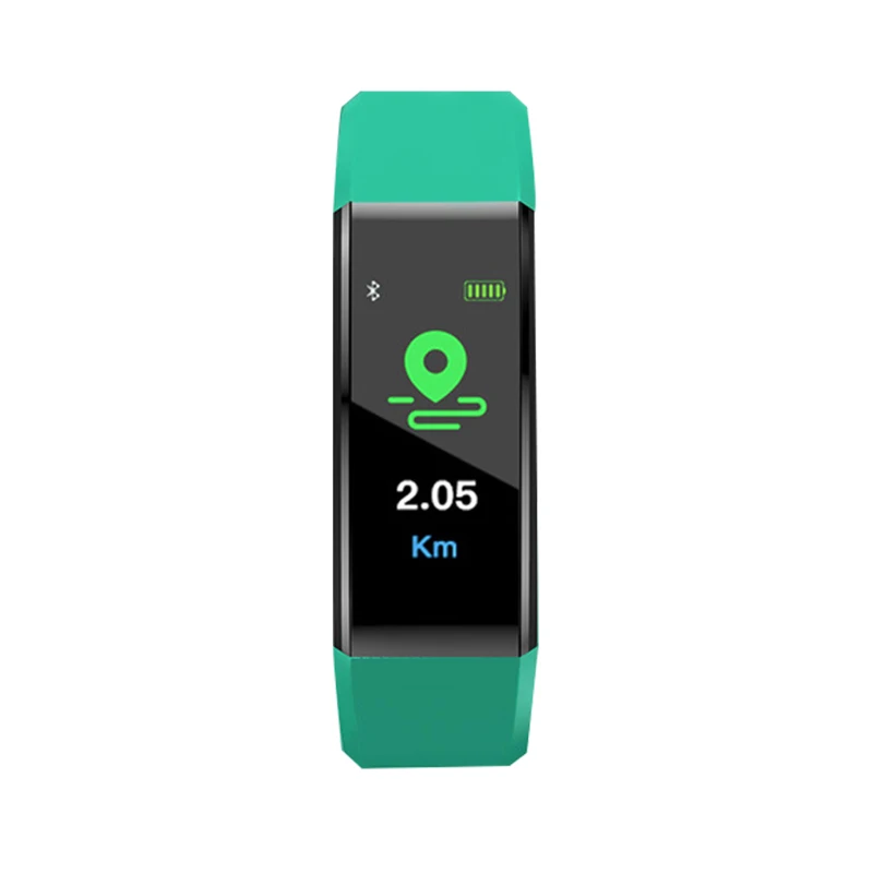 Y3 цветной экран Смарт часы для мужчин кровяное давление/браслет для фитнеса монитор сердечного ритма фитнес IP67 Водонепроницаемый Smartwatch шагомер - Цвет: Зеленый