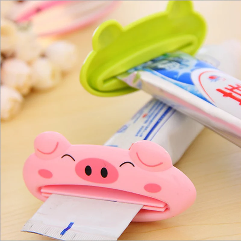 Cute Cartoon Squeeze toothpaste device Toothpaste Dispenser facial