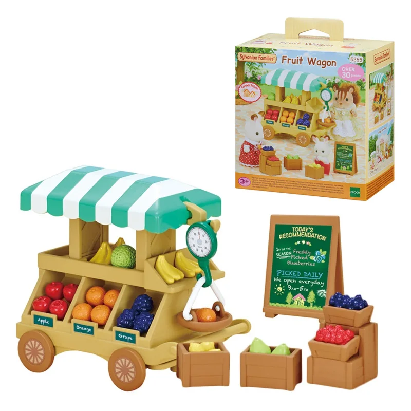 sylvanian families fruit wagon
