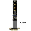 M.2 – câble d'extension NVMe SSD, carte Riser R44SF/R24SF M2 vers PCI-Express 3.0 X4 PCIE 32G/bps M Key Extender ► Photo 2/6