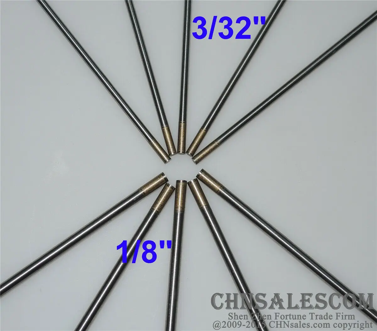 CHNsalescom 10 шт. WL15 3/3" X6" 1/" X6" электроды из лантанизированного вольфрама золотисто-желтого цвета