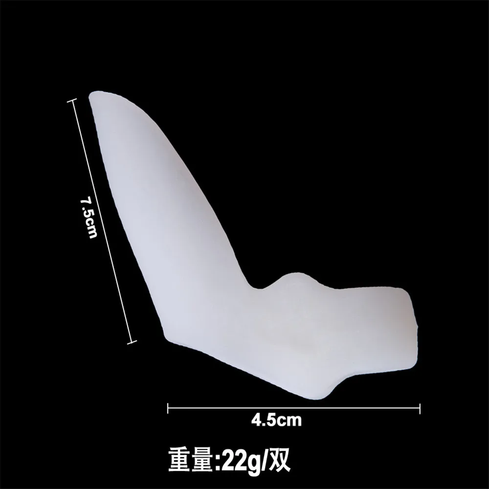 2Pcs Pedicure Concealer for Toes Gel Pedicure Stretchers Bunion Protector Straightener Bunion Corrector Foot Care Hallux Valgus