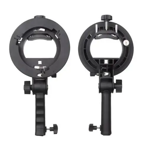 

NEW andheld Grip S-Type Bracket Bowens S Mount Holder for Speedlite Flash Snoot Softbox Beauty Dish Honeycomb
