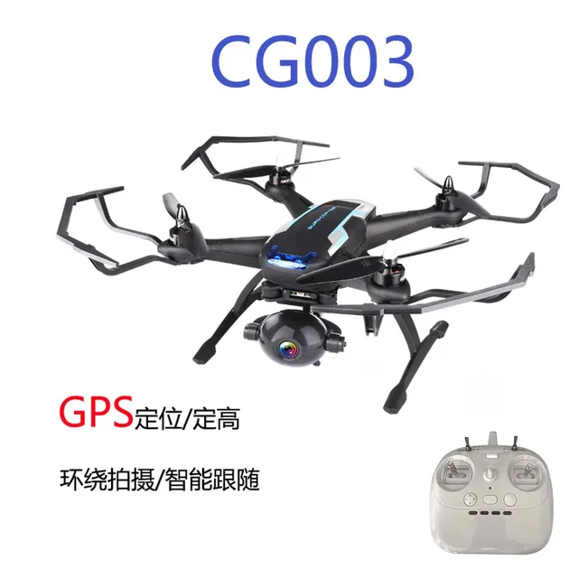 2018 اتبعني CG003 فرش المزدوج GPS FPV 1080 وعاء HD كاميرا ذات محورين مقطوعة الرأس وضع RC Drone PK AOSENMA CG035 Drone bayangtoys X28