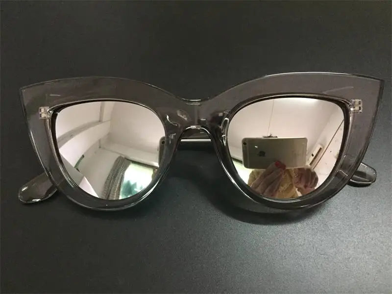 Новые зеркальные розовые солнцезащитные очки для женщин, модные брендовые дизайнерские ретро в форме кошачьих глаз, солнцезащитные очки для девушек, матовые черные очки Oculos