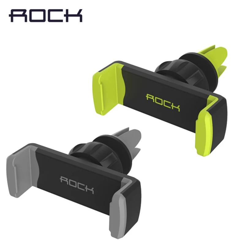 ROCK car phone holder air vent monut GPS stand 360 adjustable mobile phone holder for iPhone 5s 6 plus less than 6'' phones