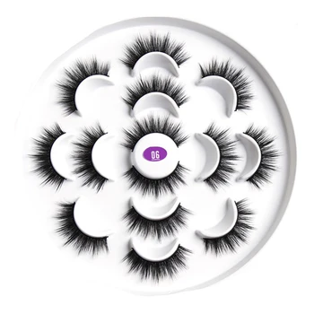 

15 Pcs Empty Eyelash Box Eyelash Packing Box Empty Cosmetic Container +Transparent Covers false Eyelash Packing protection J11